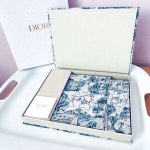 Dior Around The World Gift Set Notebook & Pencils Limited Edition Stationary Set